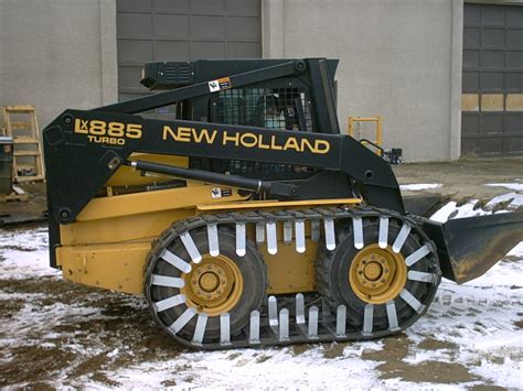 will oversized skid steer tracks work|skid steer add on tracks.